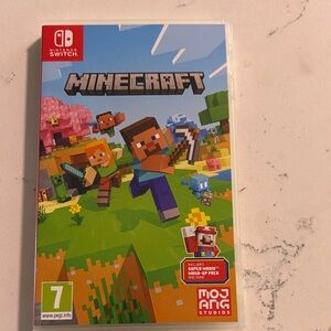 Minecraft for Nintendo Switch - Multicolor Never used!!! Duplicate gift.